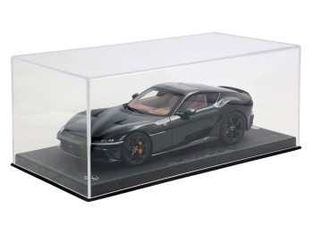 Ferrari 12Cilindri BBR Models 1/18 P18254H British Green panoramic roof with display case