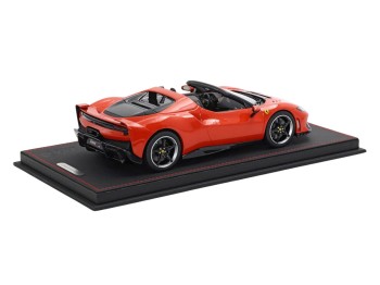 Ferrari 296 Speciale A BBR Models 1/18 P18270A Rosso Dino con vetrina