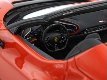 Ferrari 296 Speciale A BBR Models 1/18 P18270A Rouge Dino avec vitrine