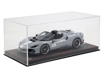 Ferrari 296 Speciale A BBR Models 1/18 P18270D Shark Grey with display case