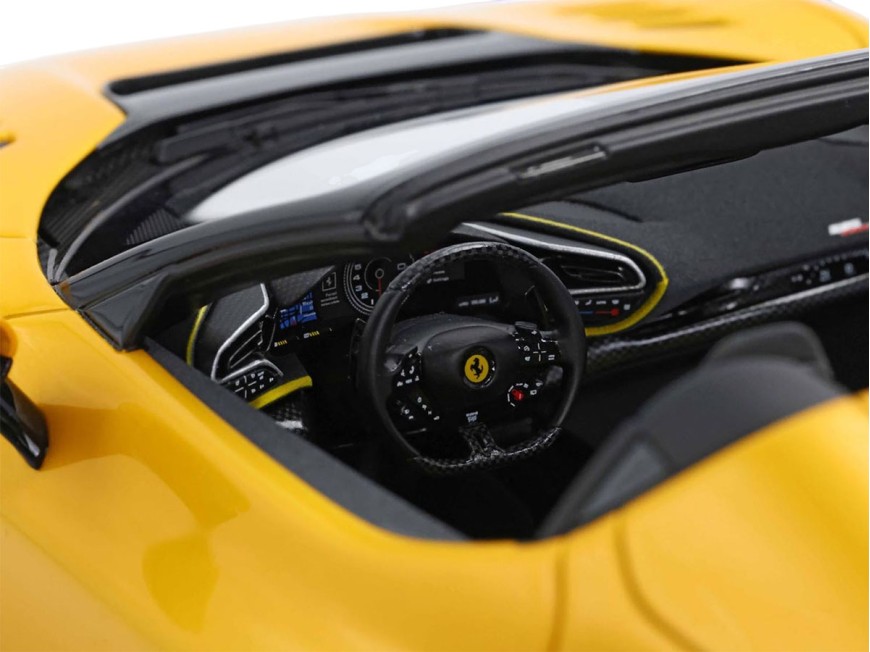 Ferrari 296 Speciale A BBR Models 1/18 P18270E Giallo Tristrato con vetrina