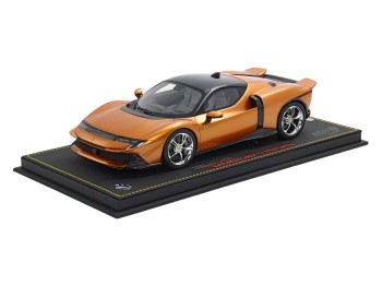 Ferrari 849 Testarossa BBR Models 1/18 P18275B Giallo Ambra con vetrina