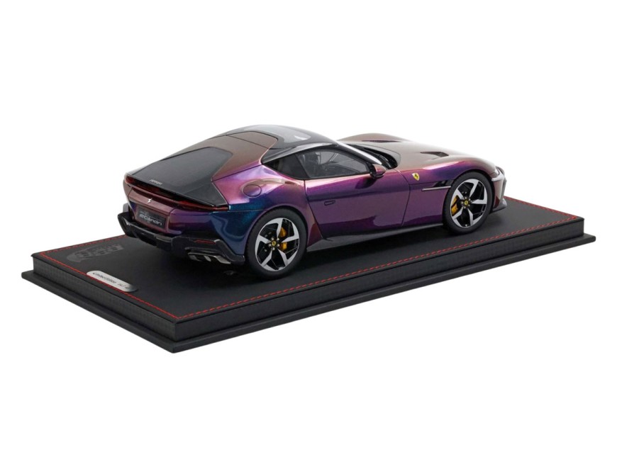 Ferrari 12Cilindri BBR Models 1/18 P18254CHA Caméléon toit panoramique avec vitrine