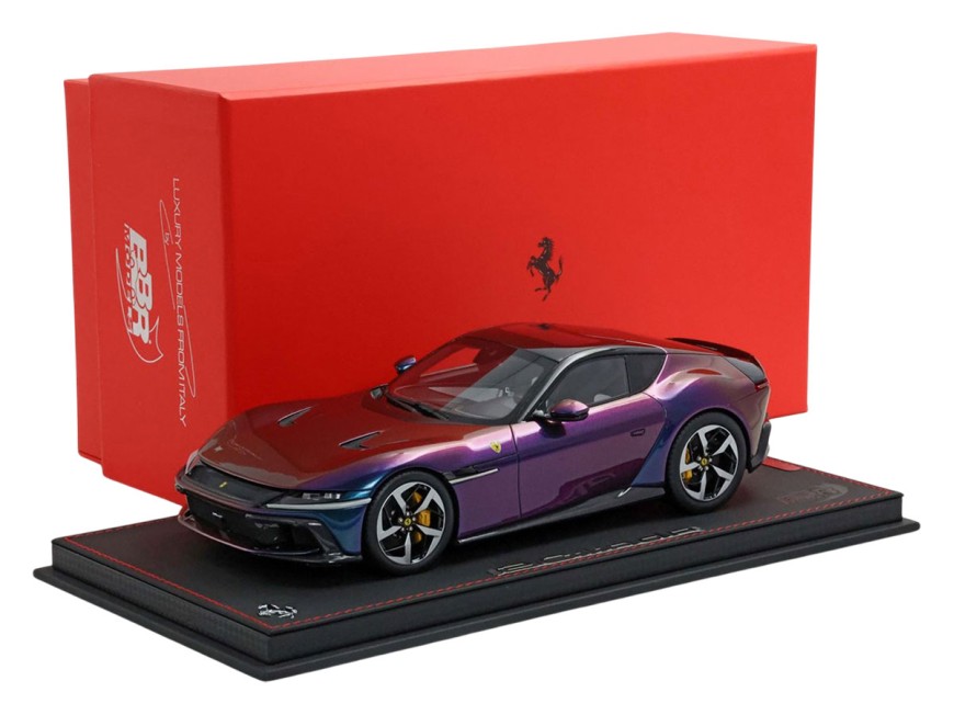 Ferrari 12Cilindri BBR Models 1/18 P18254CHA Camaleonte tetto panoramico con vetrina