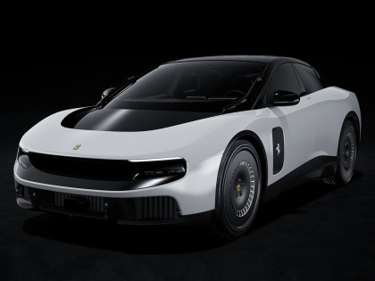 Ferrari Luce MR Collection 1/18 FE052D Bianco Artico con vetrina