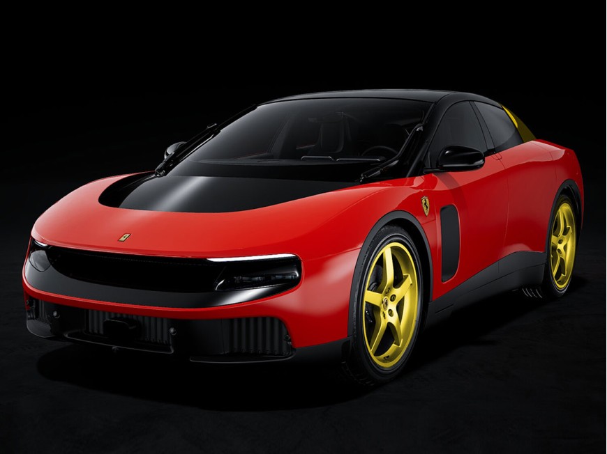 Ferrari Luce MR Collection 1/18 FE052SE Rouge Corsa avec vitrine