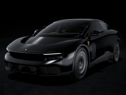 Ferrari Luce MR Collection 1/18 FE052SE2 Nero Pianoforte con vetrina