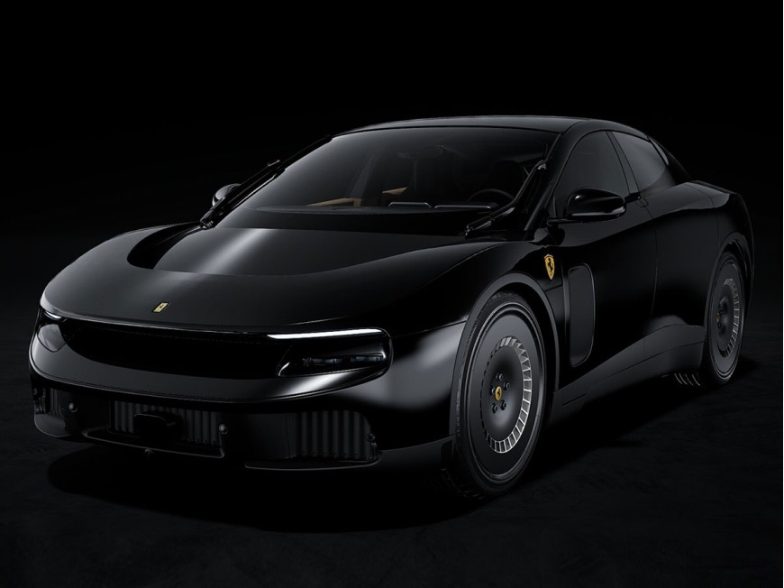 Ferrari Luce MR Collection 1/18 FE052SE2 Piano Noir avec vitrine