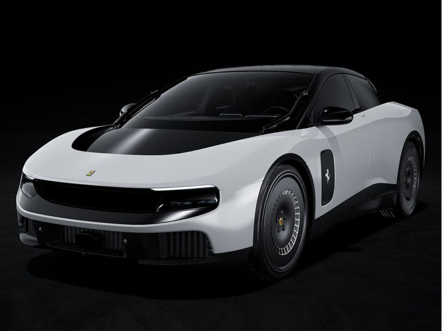 Ferrari Luce Looksmart 1/43 LS568D Blanc Arctique