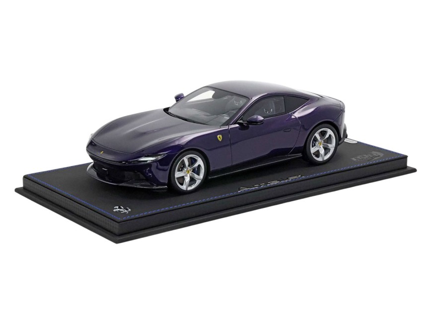 Ferrari Amalfi BBR Models 1/18 P18272F Dino Violet with display case