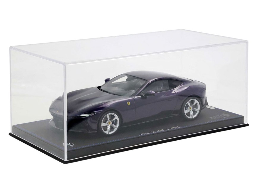 Ferrari Amalfi BBR Models 1/18 P18272F Violetto Dino con vetrina