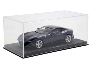 Ferrari Amalfi BBR Models 1/18 P18272F Violet Dino avec vitrine