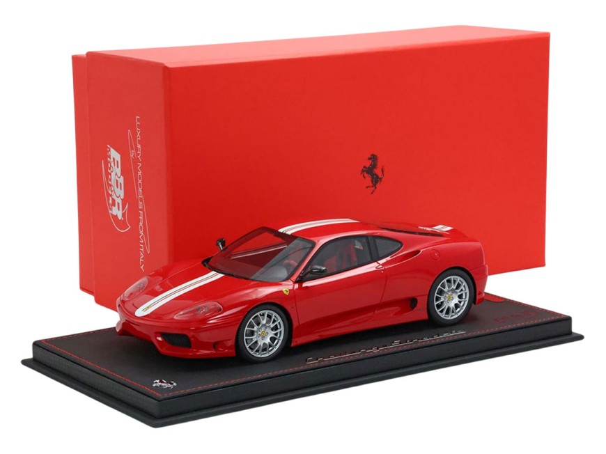 Ferrari 360 Challenge Stradale BBR Models 1/18 P18262A Rosso Corsa con vetrina