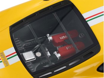Ferrari 360 Challenge Stradale BBR Models 1/18 P18262B Giallo Modena con vetrina