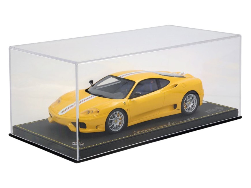 Ferrari 360 Challenge Stradale BBR Models 1/18 P18262B Giallo Modena con vetrina