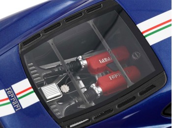 Ferrari 360 Challenge Stradale BBR Models 1/18 P18262C Blu Tour de France con vetrina