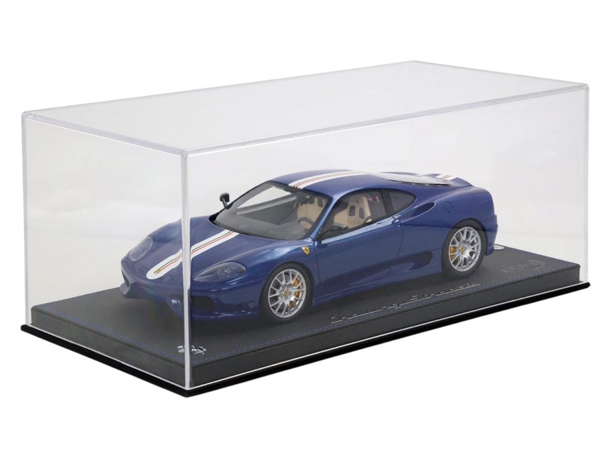 Ferrari 360 Challenge Stradale BBR Models 1/18 P18262C Blu Tour de France con vetrina