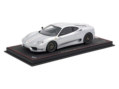 Ferrari 360 Challenge Stradale BBR Models 1/18 P18262D Argento Nurburgring con vetrina