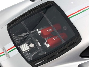 Ferrari 360 Challenge Stradale BBR Models 1/18 P18262D Argento Nurburgring con vetrina