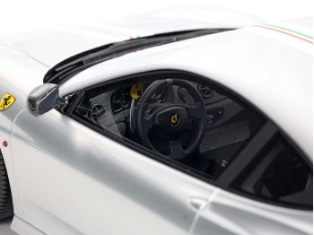 Ferrari 360 Challenge Stradale BBR Models 1/18 P18262D Argent Nürburgring avec vitrine