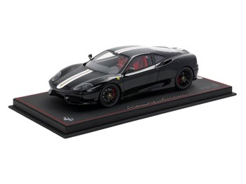 Ferrari 360 Challenge Stradale BBR Models 1/18 P18262E DS Black with display case