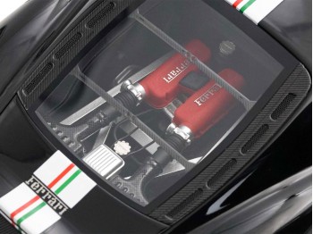 Ferrari 360 Challenge Stradale BBR Models 1/18 P18262E DS Black with display case