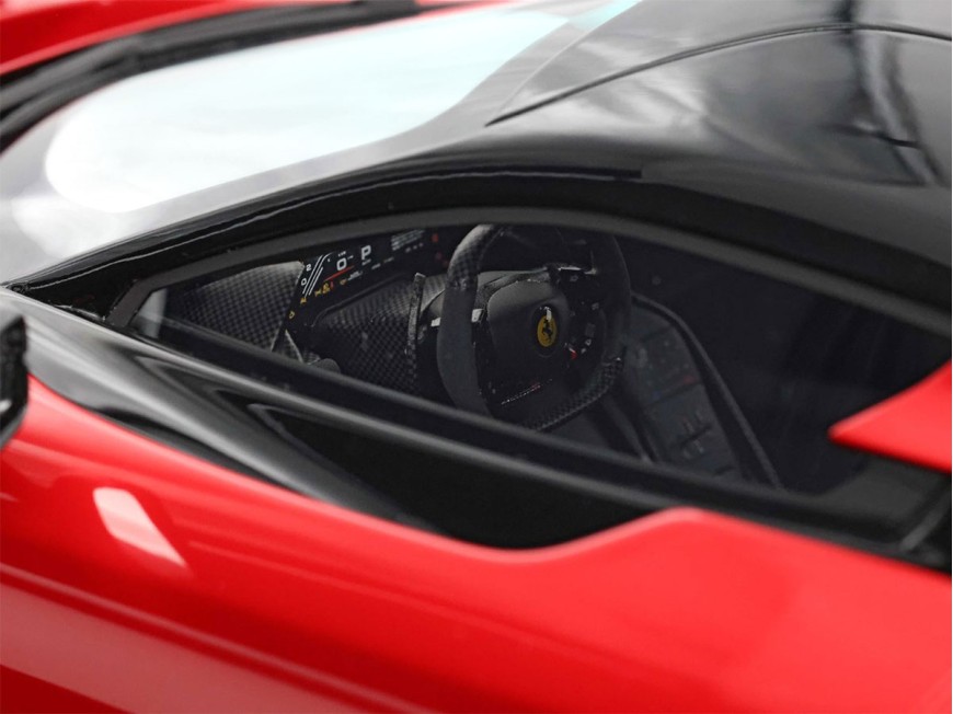 Ferrari F80 BBR Models 1/12 BBR1223A Corsa Red with display case