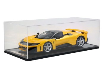 Ferrari F80 BBR Models 1/12 BBR1223B Three-Layer Yellow with display case