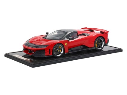Ferrari F80 BBR Models 1/12 BBR1223A1 Rouge Corsa avec vitrine