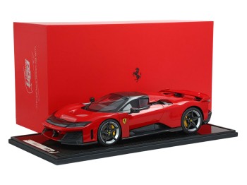 Ferrari F80 BBR Models 1/12 BBR1223A1 Rosso Corsa con vetrina