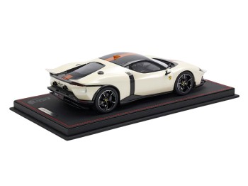 Ferrari 849 Testarossa BBR Models 1/18 P18275C Bianco Italia con vetrina