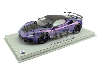 Maserati GT2 Stradale BBR Models 1/18 P18255D Digital Aurora con vetrina