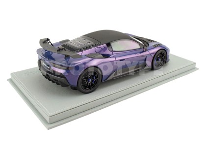 Maserati GT2 Stradale BBR Models 1/18 P18255D Digital Aurora con vetrina 2