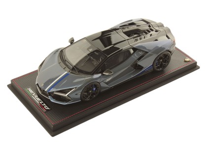 Lamborghini Revuelto NA63 MR Collection 1/18 LAMBO058NA63C Serget Grey with display case