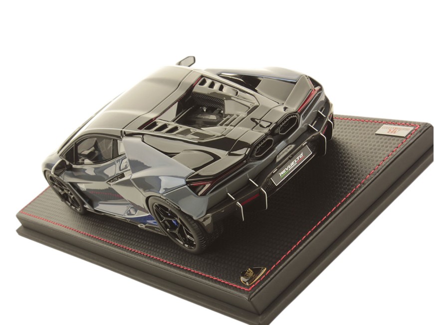 Lamborghini Revuelto NA63 MR Collection 1/18 LAMBO058NA63C Serget Grey with display case