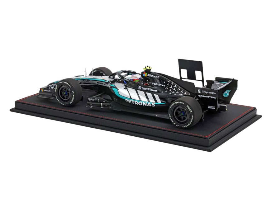 Mercedes-AMG F1 W17 GP de Chine Kimi Antonelli Winner die-cast Minichamps-BBR Models 1/18 BBRMIN212 avec vitrine