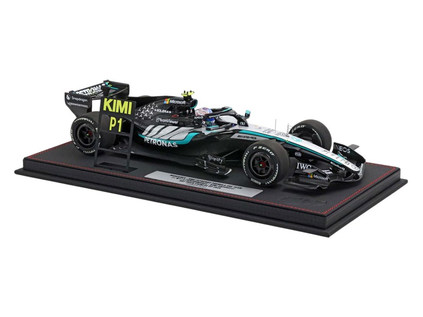 Mercedes-AMG F1 W17 Chinese GP Kimi Antonelli Winner die-cast Minichamps-BBR Models 1/18 BBRMIN212 with display case