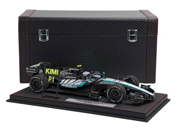 Mercedes-AMG F1 W17 GP Cina Kimi Antonelli Winner die-cast Minichamps-BBR Models 1/18 BBRMIN212 con vetrina