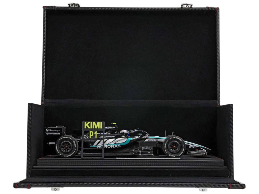 Mercedes-AMG F1 W17 GP de Chine Kimi Antonelli Winner die-cast Minichamps-BBR Models 1/18 BBRMIN212 avec vitrine