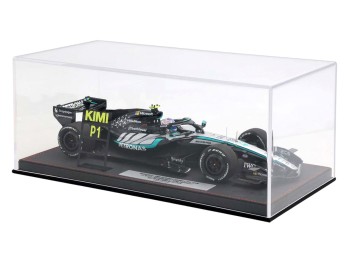 Mercedes-AMG F1 W17 GP de Chine Kimi Antonelli Winner die-cast Minichamps-BBR Models 1/18 BBRMIN212 avec vitrine