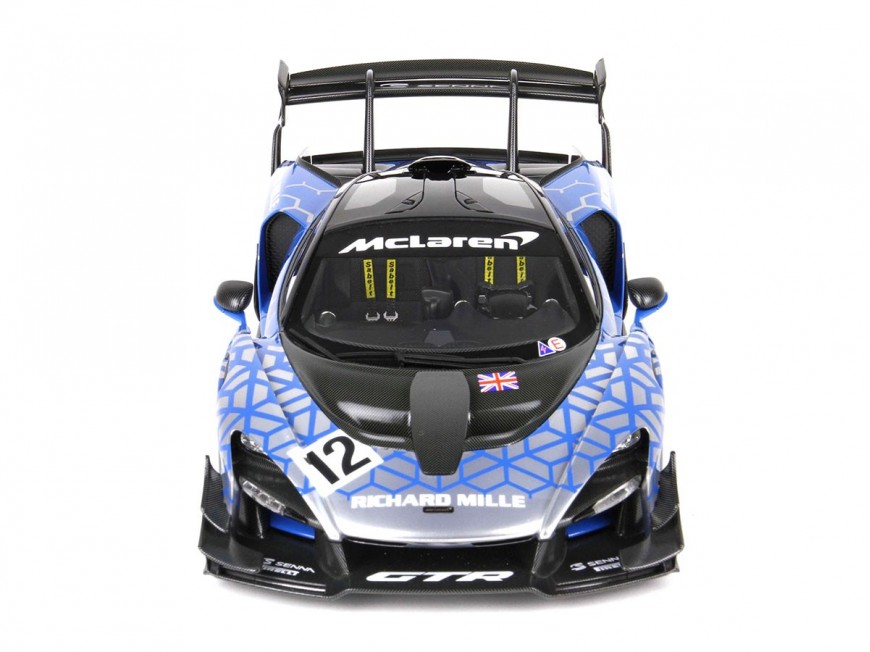 McLaren Senna GTR BBR Models 1/18 P18182A con vetrina