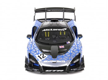 McLaren Senna GTR BBR Models 1/18 P18182A con vetrina