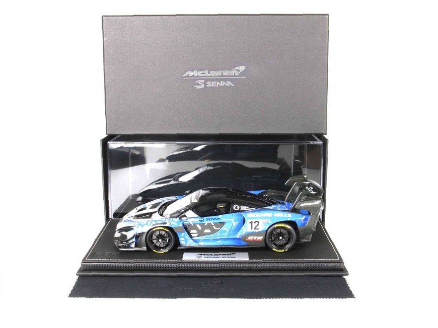 McLaren Senna GTR BBR Models 1/18 P18182A con vetrina