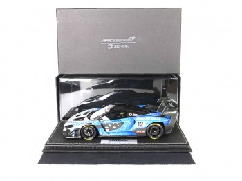 McLaren Senna GTR BBR Models 1/18 P18182A con vetrina