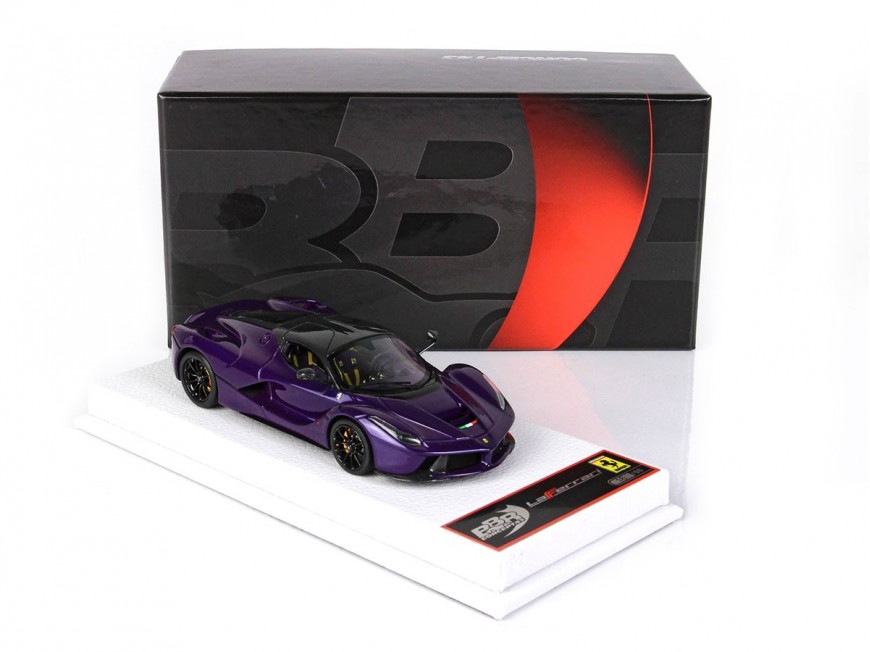 Ferrari LaFerrari BBR Models 1/43 BBRC137STDU Hong Kong Violet