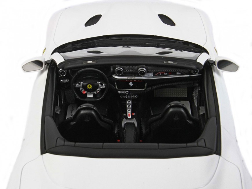 Ferrari Portofino M Spider BBR Models 1/18 P18193E1 Bianco Cervino Metallizzato con vetrina
