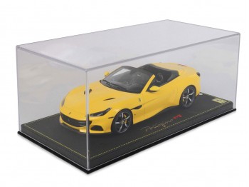 Ferrari Portofino M Spider BBR Models 1/18 P18193F Giallo Modena con vetrina
